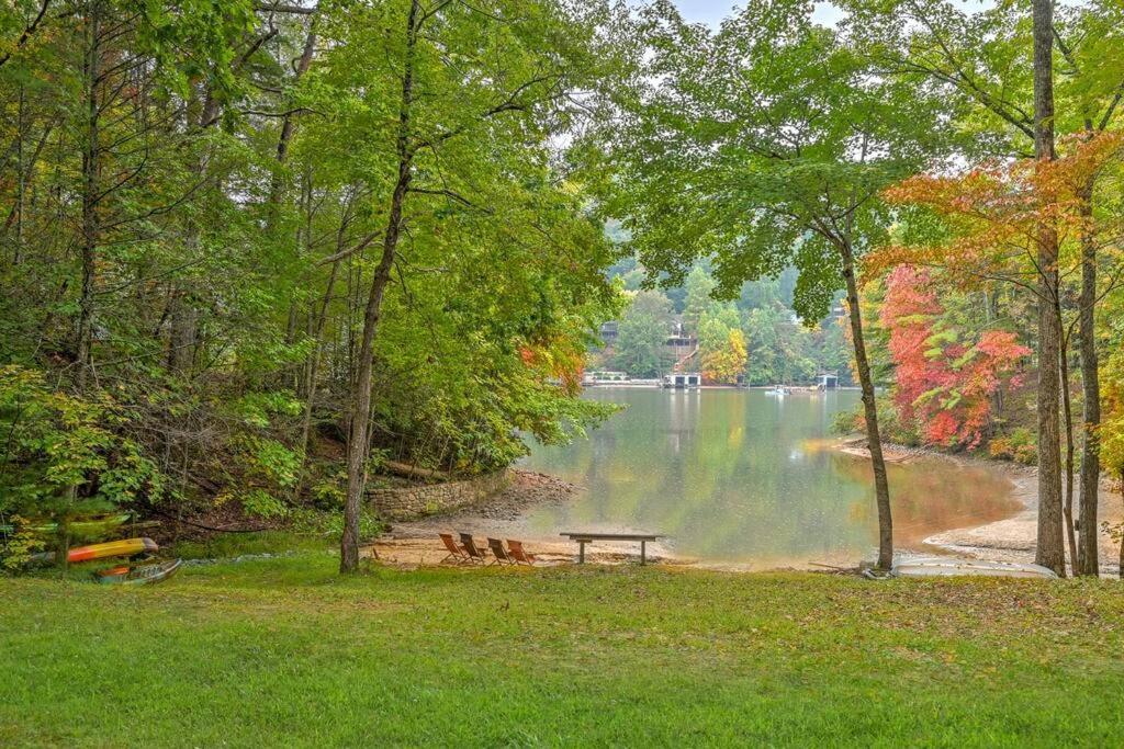The Cove Retreat- Hot Tub/Screened Porch/Game Room Lake Lure Zewnętrze zdjęcie