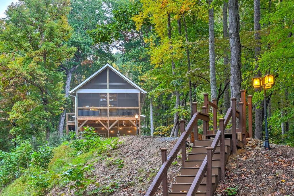 The Cove Retreat- Hot Tub/Screened Porch/Game Room Lake Lure Zewnętrze zdjęcie